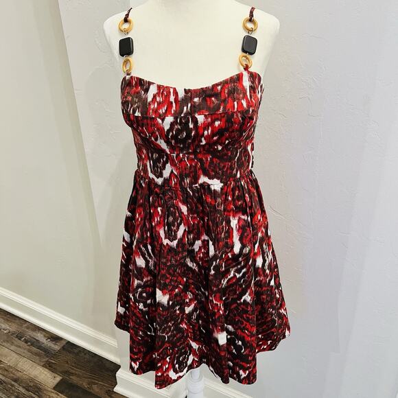 Speechless Dresses & Skirts - SPEECHLESS Beaded Strap Scoop Neck Short Party Fit + Flare Dress Junior Size 9